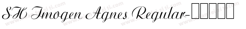 SH Imogen Agnes Regular字体转换
